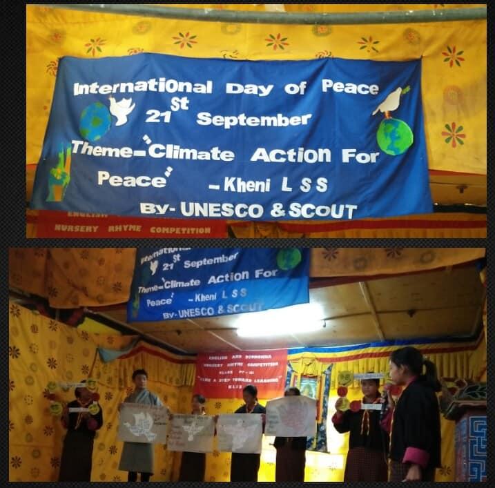 Observation of International Peace  day 