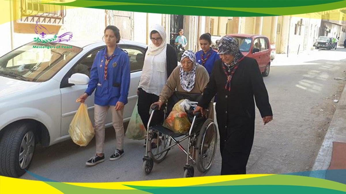Helping  poor families in Benghazi ,مساعدة العائلات المحتاجة في بنغازي 