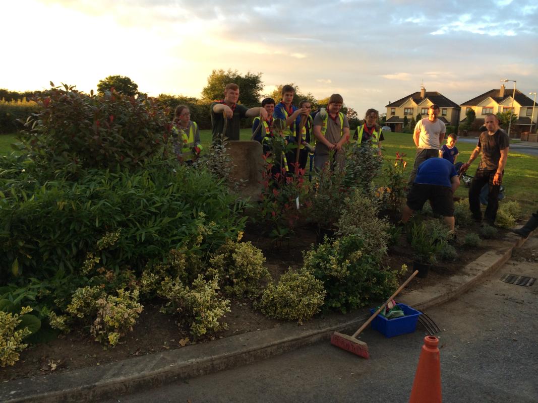 Helping to make a local housing development safer for children