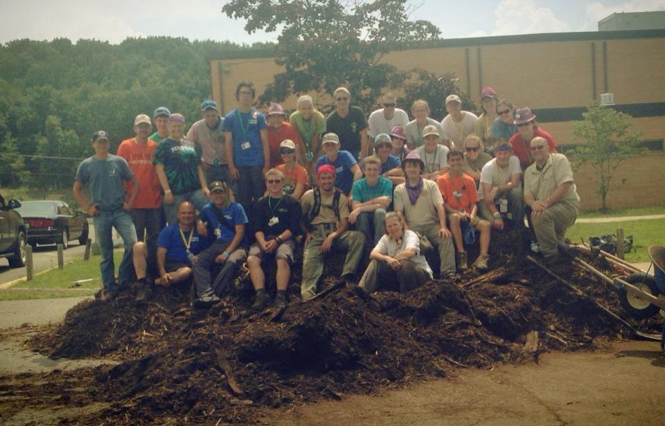 Venture Crew F702 Jamboree Messenger of Peace Day of Service