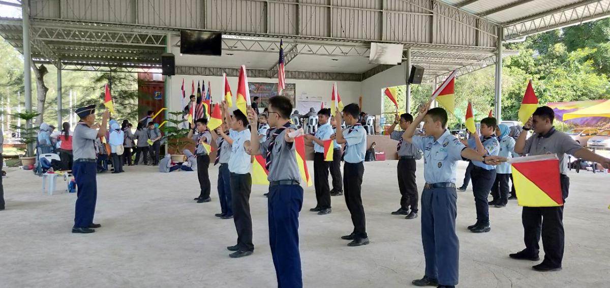 270 Labuan Scouts Participate in World JOTA/JOTI