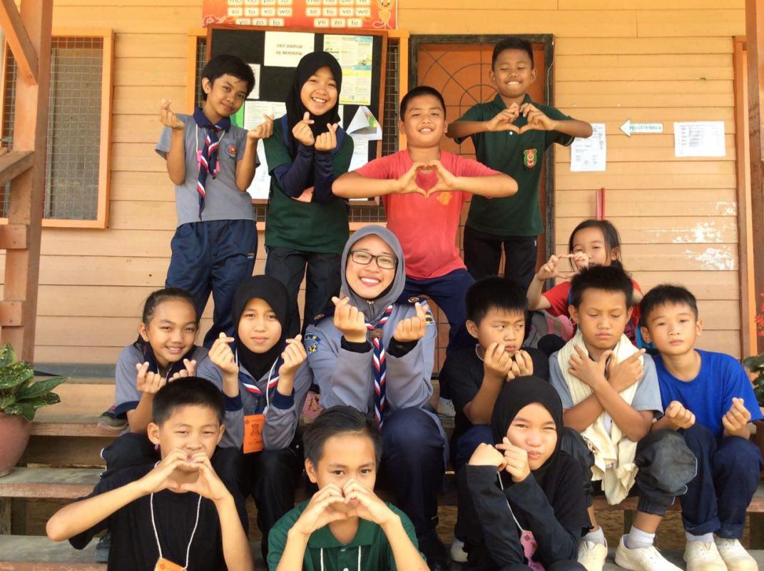 PERKHEMAHAN UNIT BERUNIFORM BERSEPADU SK. MENINIPIR