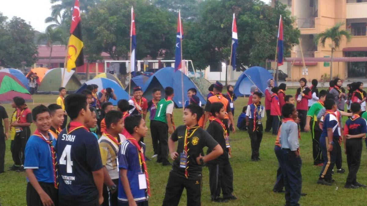Perkhemahan di Sg Abong