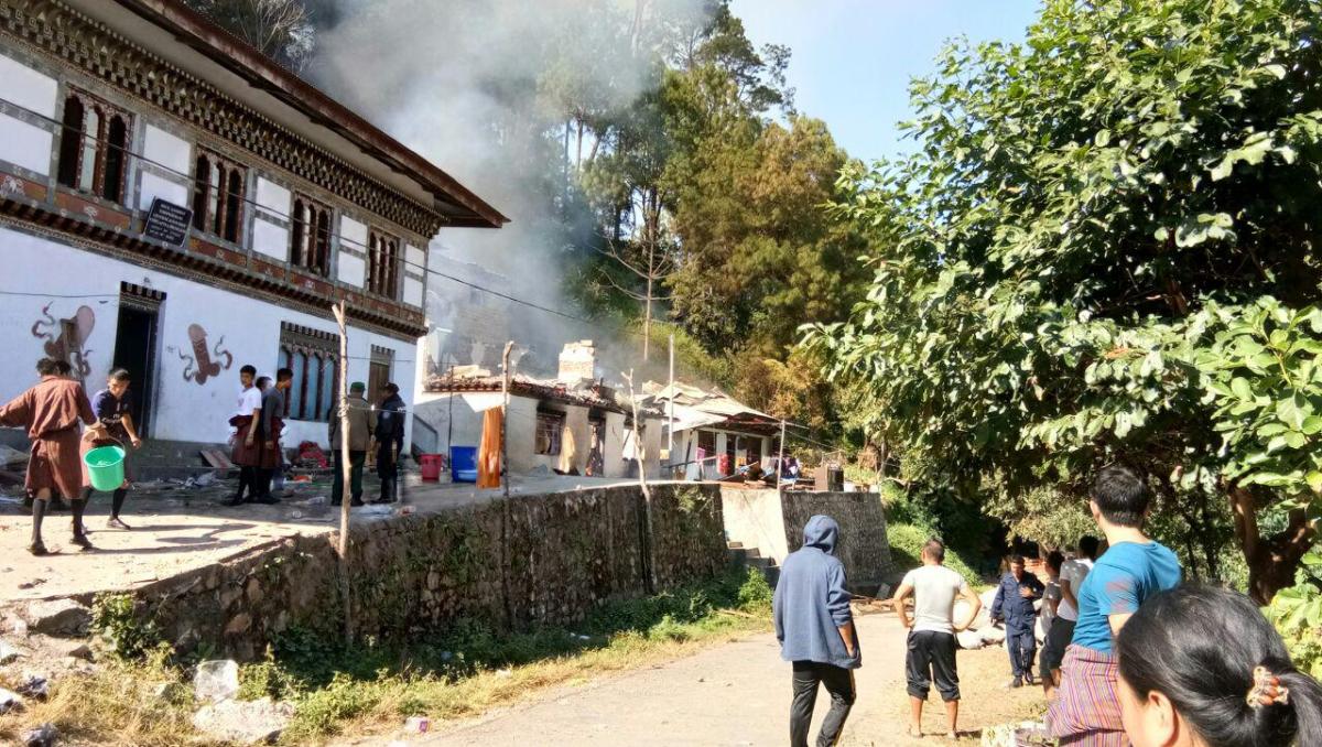 Fire contained at Yebilaptsa by volunteers