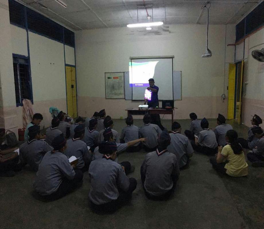 Taklimat MoP di Perkhemahan Lencana Kemahiran & Ilmu Perintis 2017