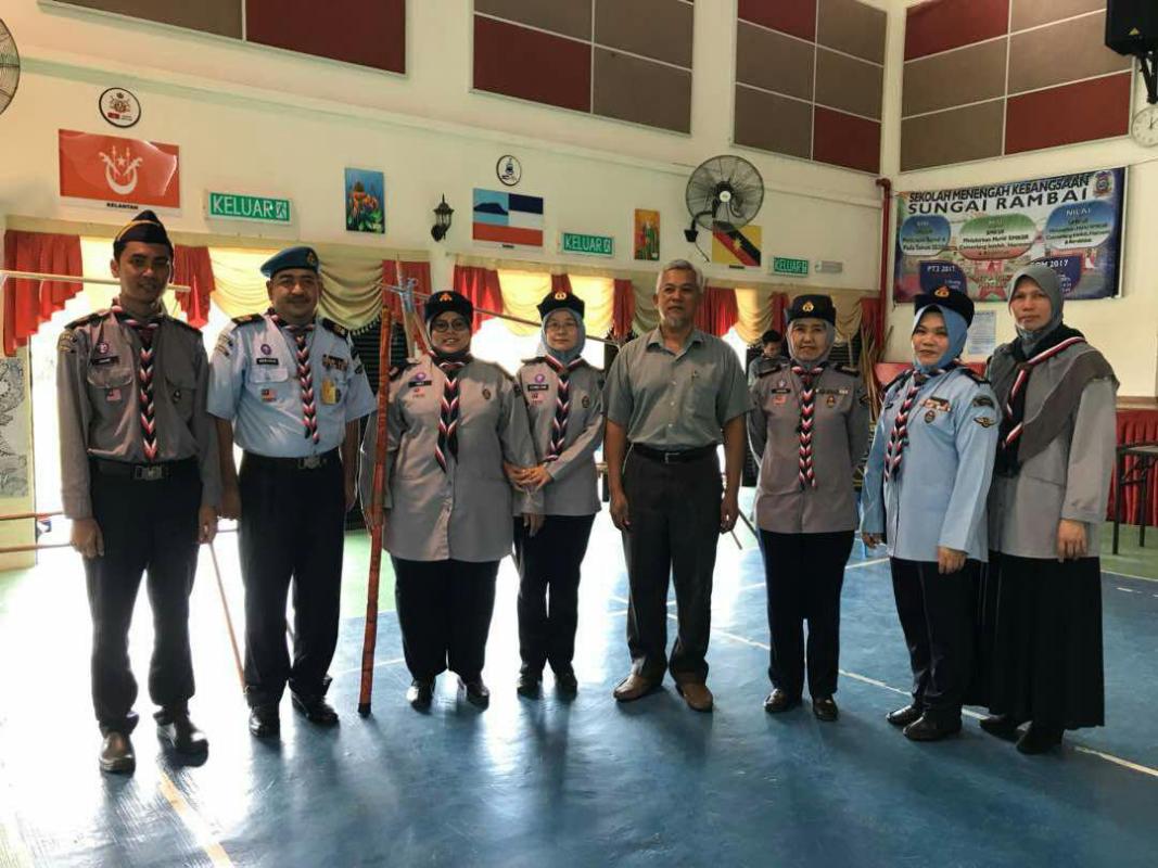 PERKHEMAHAN LENCANA PENGAKAP KUMPULAN KE-24, SMK SUNGAI RAMBAI 2018
