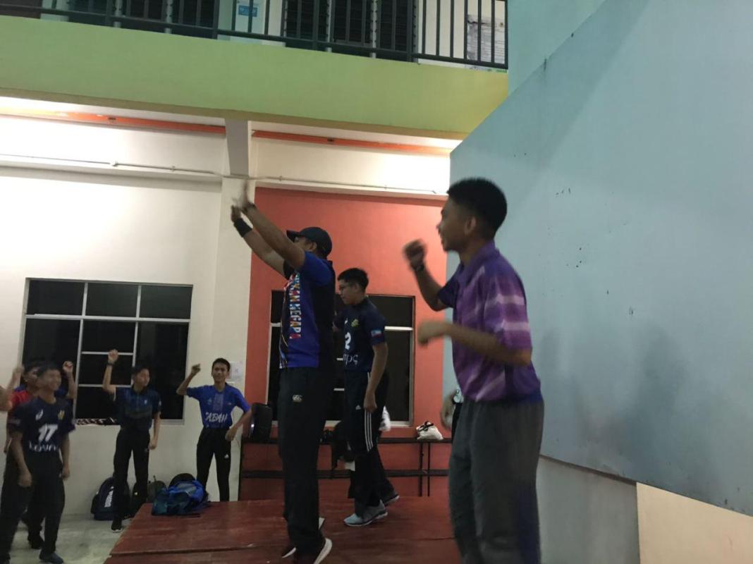 SAMBUTAN HARI KEAMANAN PENGAKAP BERSAMA BADAN BERUNIFORM MRSM TUN MOHAMMAD FUAD STEPHENS SANDAKAN