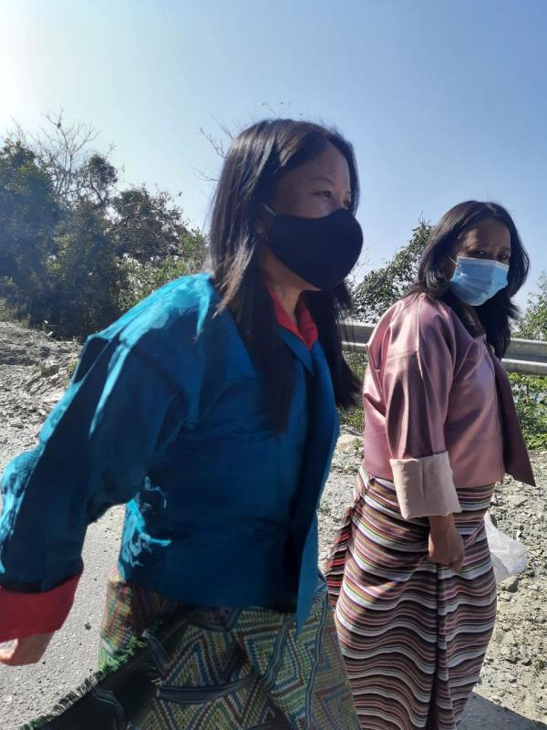 cleaning Campaign along the Thimphu Phuntsholing High Way( Kamji-pepsujora)