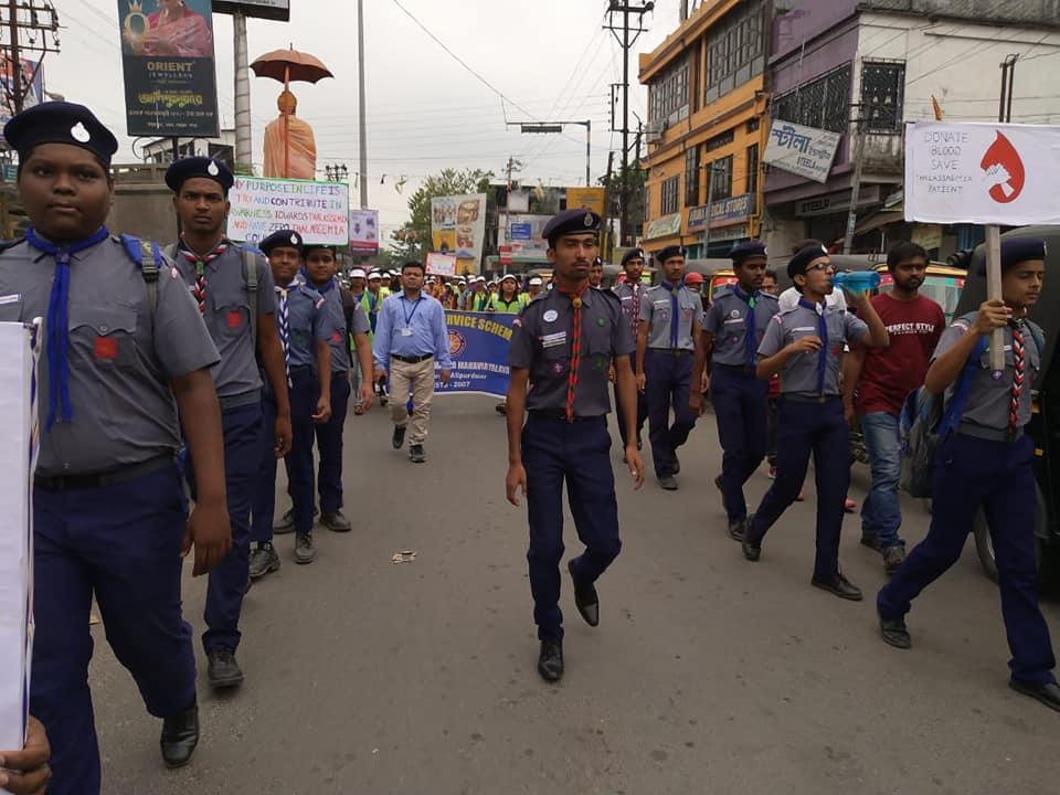 Rally to observe the World Thalassemia Day