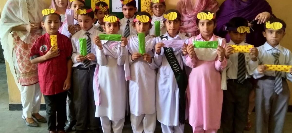 Pollination through polinator  