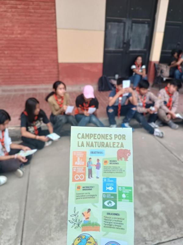 Afiche Campeones por la Naturaleza