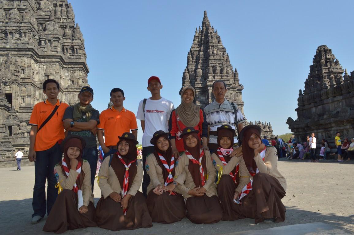 Obeservasi Pramuka di Candi Prambanan Jogja 