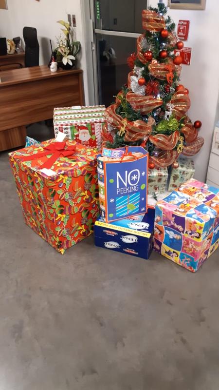 Christmas party for disabled youth