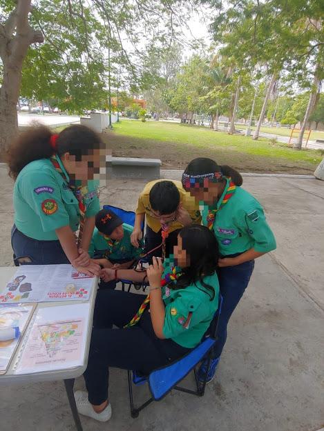 TALLER SALUD SCOUT, SIRVIENDO A LA COMUNIDAD