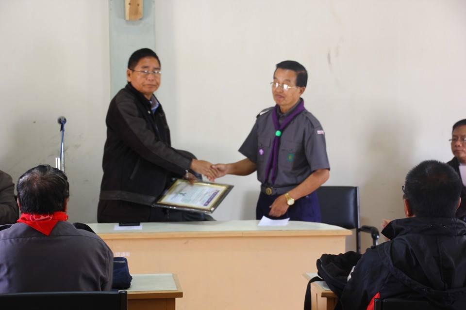 INVESTITURE OF NEW DISTRICT CHIEF COMMISSIONER