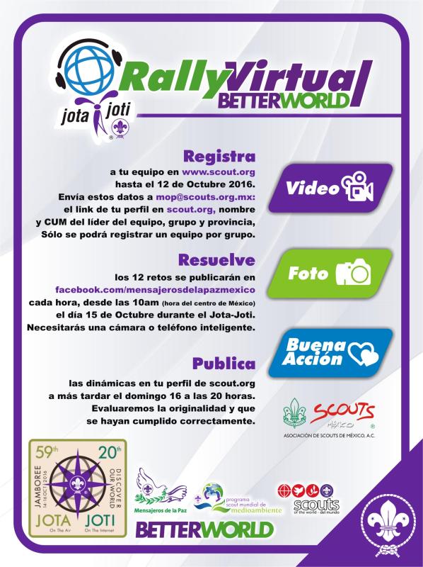 Rally Virtual Jota-Joti México 2016