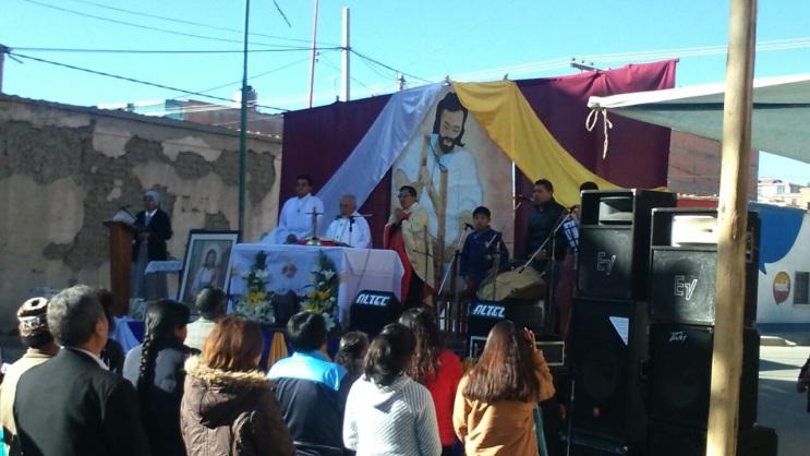 Ayuda en la Celebración de Ramos Parroquia Jesus Obrero