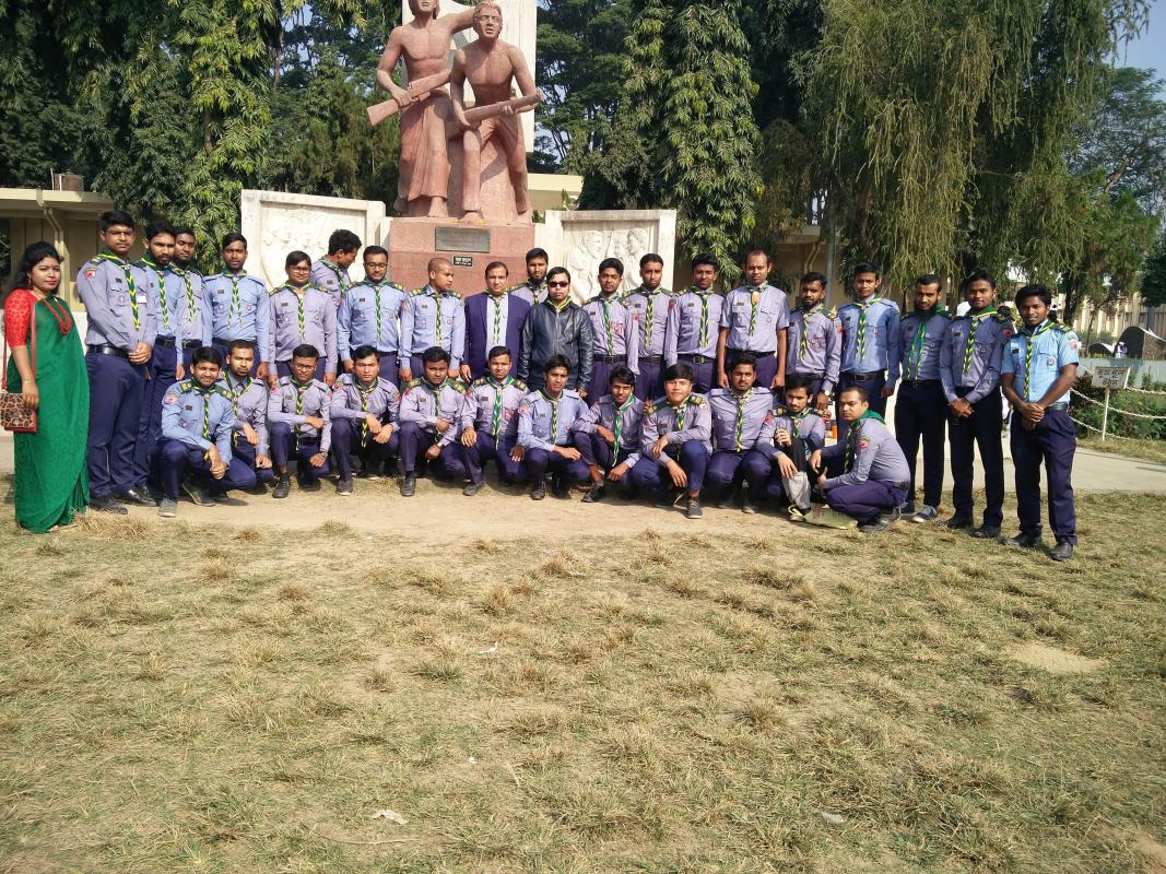 মহান বিজয় দিবস -এ কুচকাওয়াজ এ অংশগ্রহণ -২০১৯