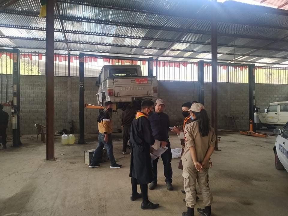 Helping illiterate people for covid vaccine. 