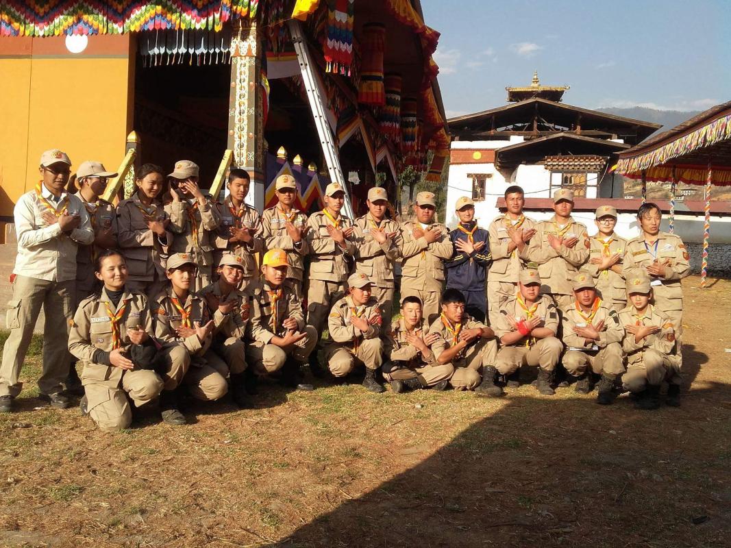 Scout in their motto