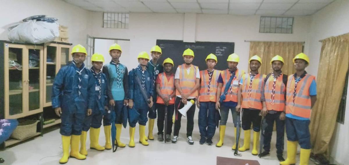 Cyclone Mora Rescue Team