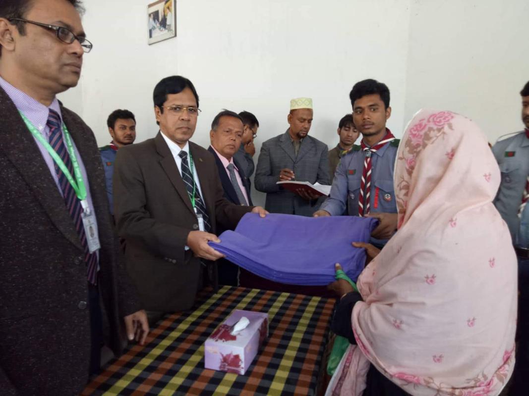 শীতবস্ত্র বিতরণ 