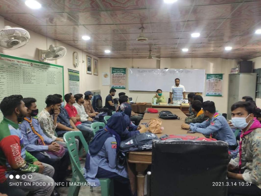 সুবর্ণজয়ন্তী উৎসব উপলক্ষে বগুডা ওয়ার্কশপে ১৪/০৩/২০২১