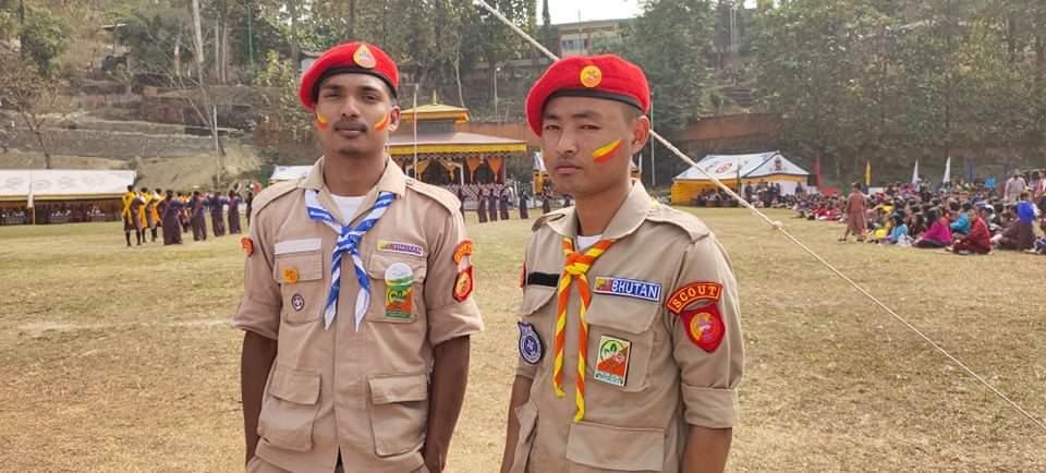 National scout's day and 5th druk gylepo's 40th birth anniversary