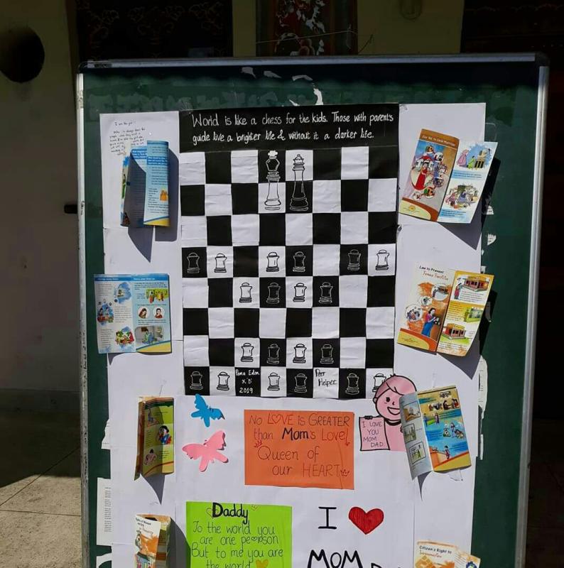 Small contribution during the Positive Parenting Program