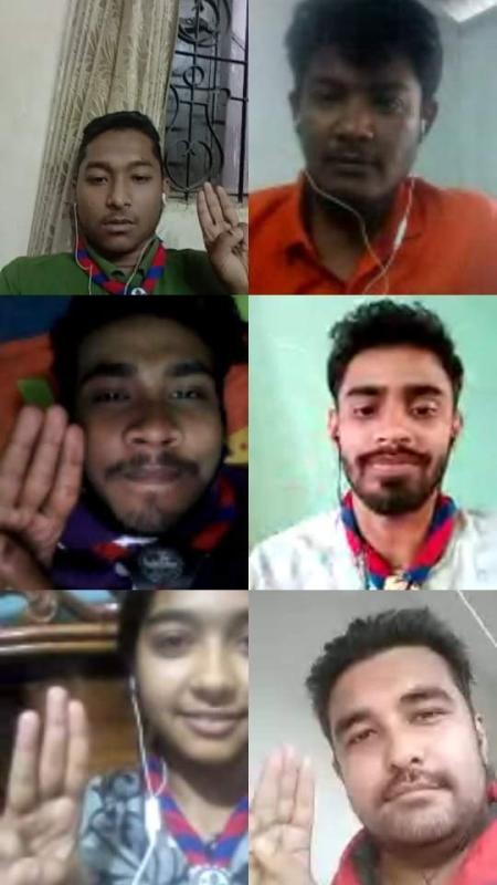 বিশেষ ডিজিটাল ক্রু-মিটিং -১ ( ভিডিয়ো কনফারেন্স)