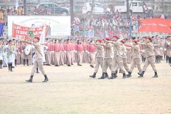 March past