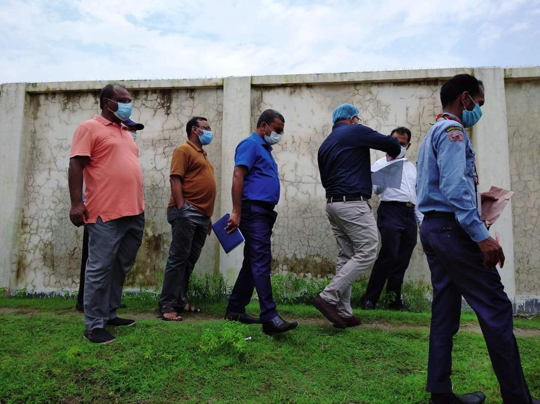 কমডেকা মাঠ পরিদর্শন 