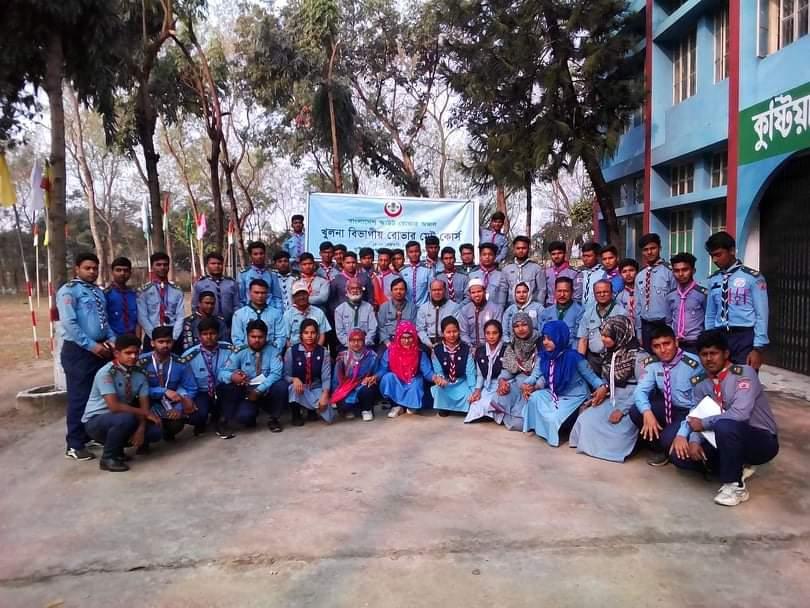 খুলনা বিভাগীয় রোভার মেট কোর্স ২০১৯ 