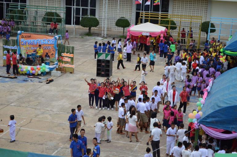 เขัาร่วมกิจกรรมวันวิทยาศาสตร์