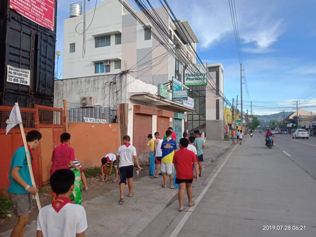 Community clean up drive
