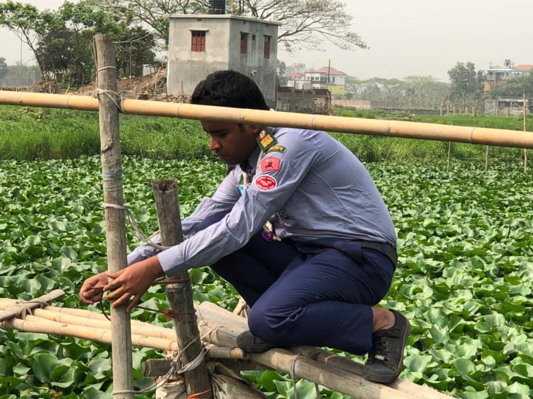 ২০২০ এর বন্যায় সাকু মেরামত 