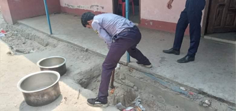  বড় পরিসরে বৃক্ষ রোপণের জন্য মাটি খনন কর্মসূচি