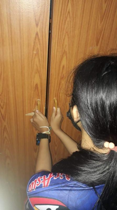 ปิดตู้เสื้อผ้า