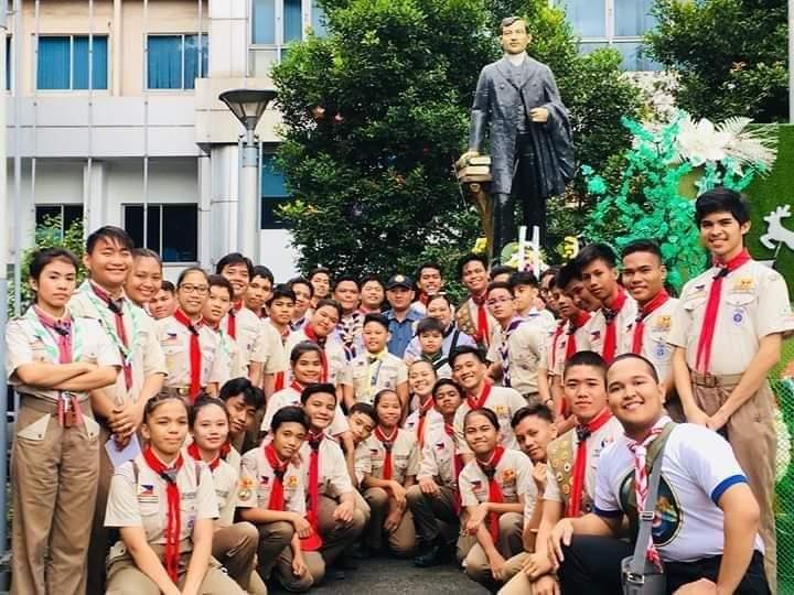 Flower Offering for 122nd Anniversary of the Martyrdom of Dr. Jose P. Rizal