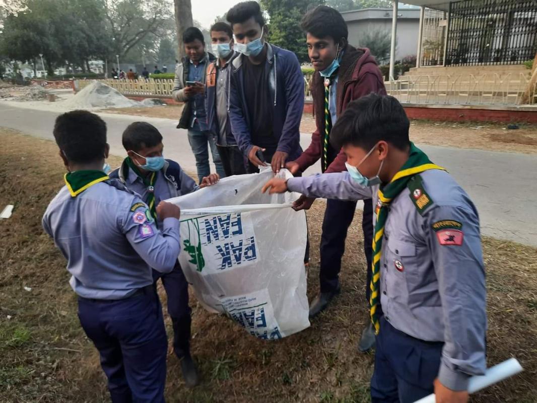পরিস্কার পরিচ্ছন্ন অভিযান, রাজশাহী বিশ্ববিদ্যালয় রোভার স্কাউট গ্রুপ 