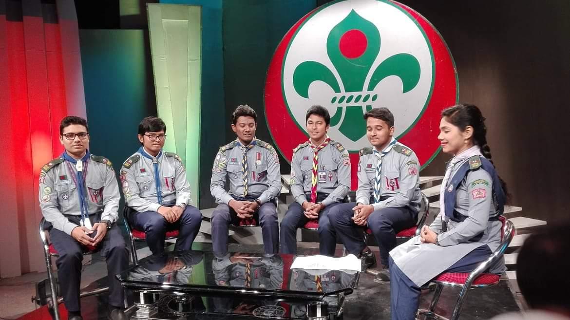 ঢাকার বনানীতে ভয়াবহ অগ্নিকাণ্ডের কথা এবং রোভার স্কাউটদের সেবাদান কার্যক্রম নিয়ে বাংলাদেশ টেলিভিশন এ অনুষ্ঠিত হলো সাক্ষাৎকার অনুষ্ঠান।