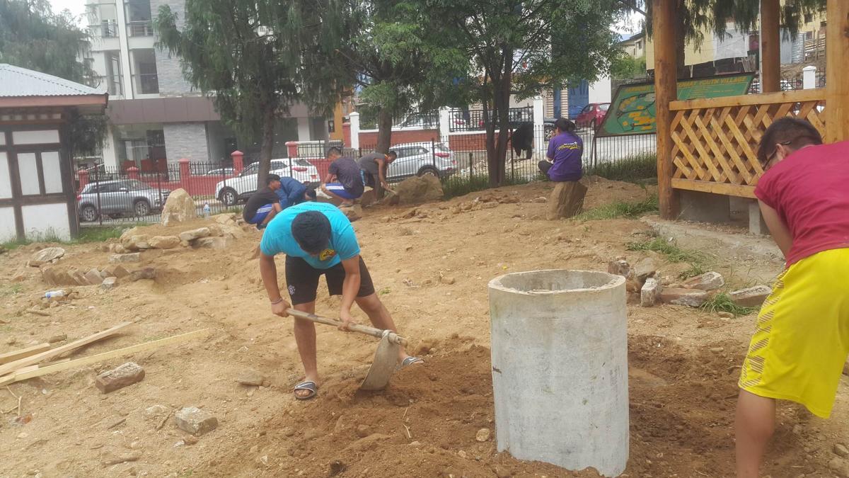 Upgrading Rock Garden