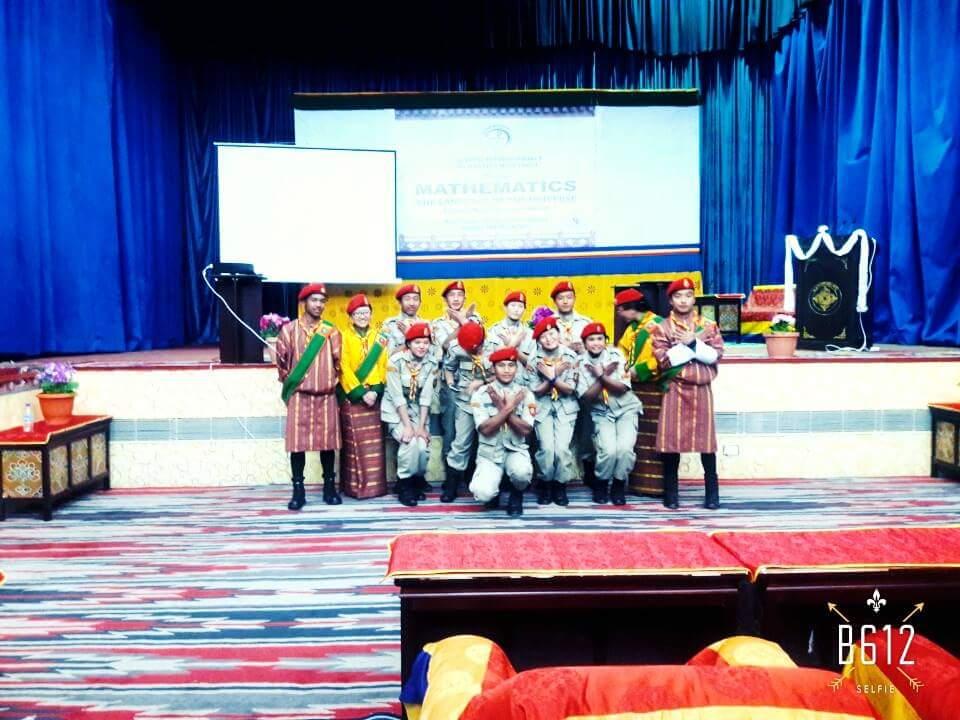 Scout touched to mathematics 