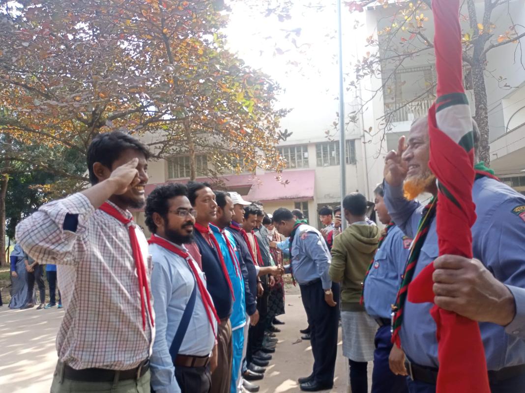 ৩৫ তম রোভার স্কাউট ইউনিট লিডার বেসিক কোর্স 