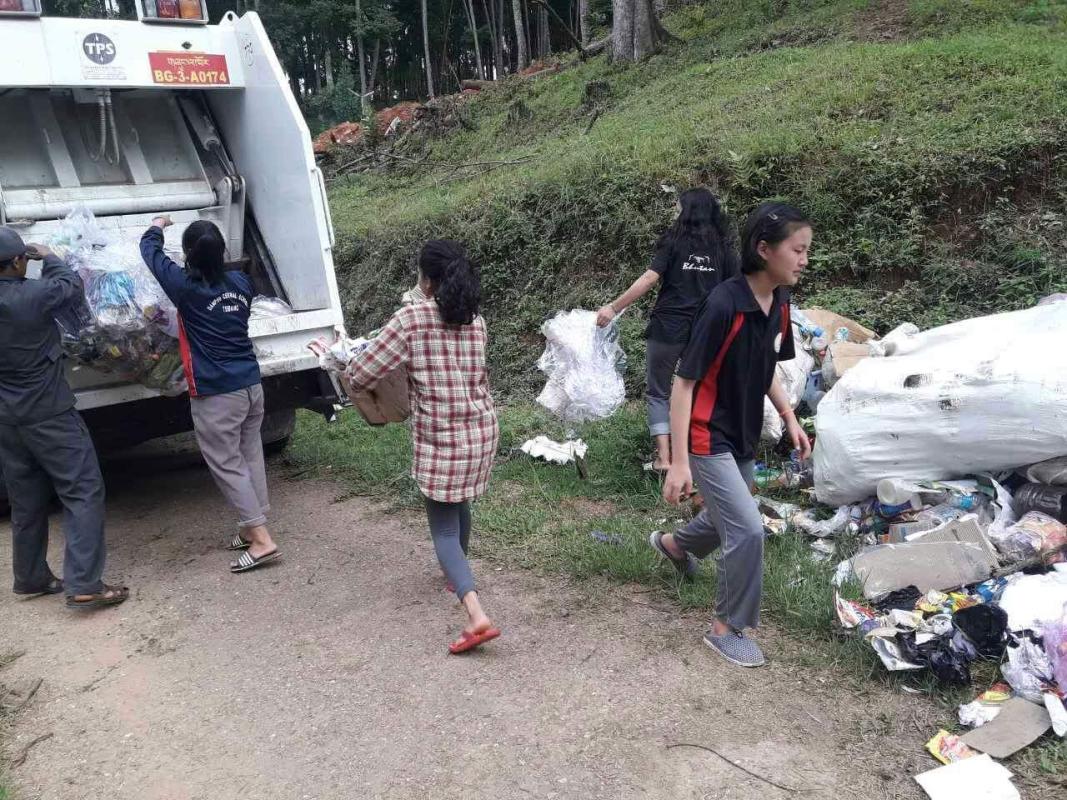 Helping hand towards environment