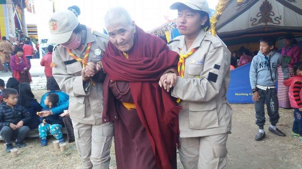 Prayer ceremonial for peace..."