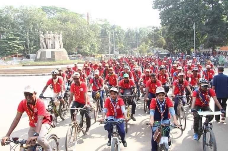 শতবর্ষ সাইকেল র‍্যালি