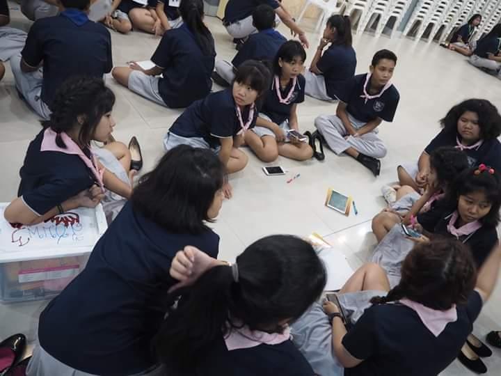 กิจกรรมเข้าค่ายเขียวเหลืองสัมพันธ์