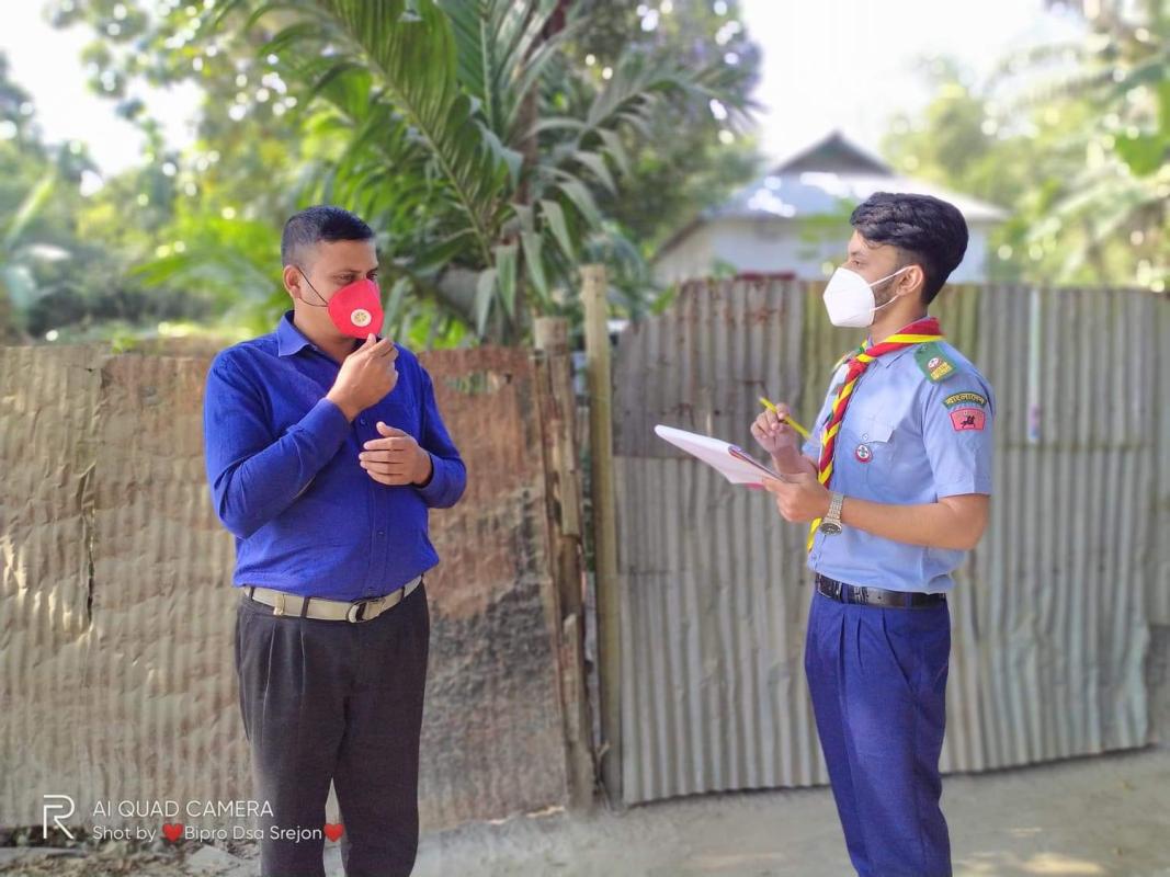 "প্লাস্টিক টাইড টার্নার চেলেঞ্জ ব্যাজ"-পারম্ভারিক পর্যায়,ধাপ-০১>সমাজ সেবা।