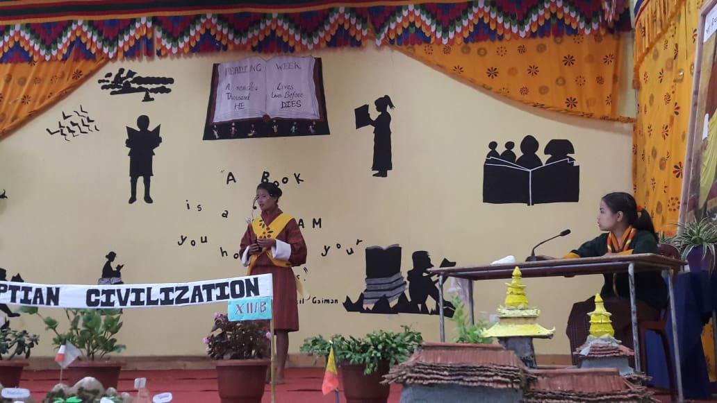 Declamation in "Reading Week"